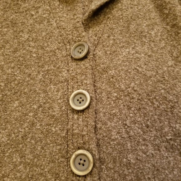 Beige/Spice Moda International Victoria's Secret Button Up Sweater - Picture 5 of 7